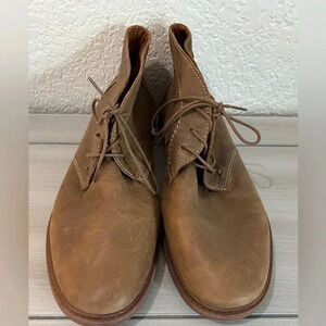 Aldo Men’s Brown Leather Chukka Boots Size 11
